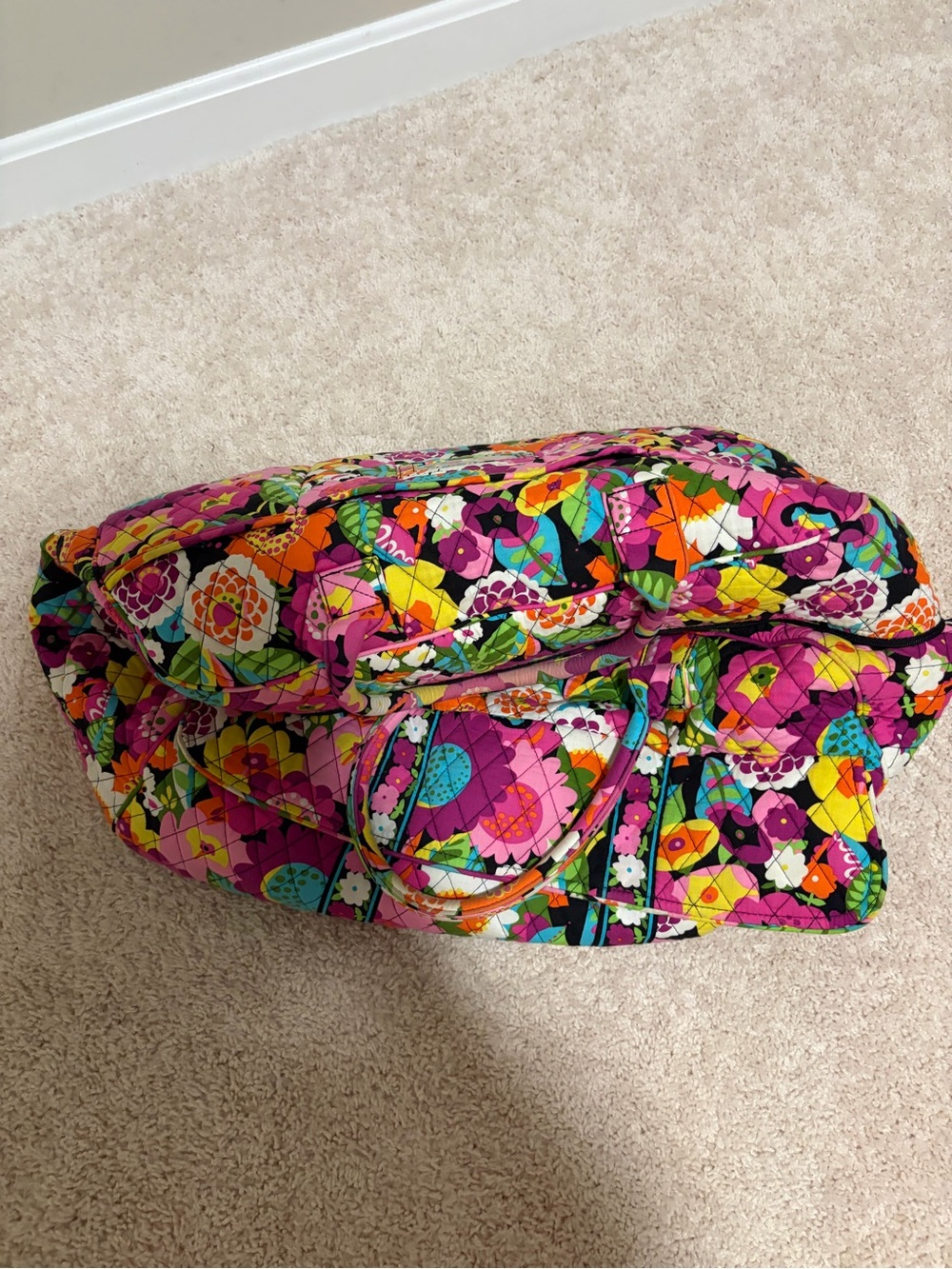 Vera Bradley duffel bag